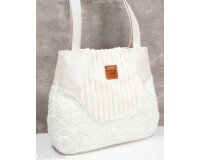 Dekostoff Breitcord-Plüsch MONTEVIDEO, creme, Swafing