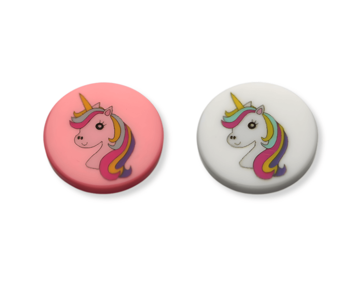 Kinderknopf UNICORN, Einhorn, SECO Knopf