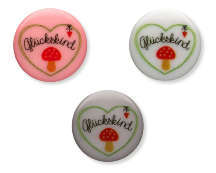 Kinderknopf GLÜCKSKIND, SECO Knopf
