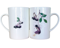 Geschirr-Set FEENSCHAUKEL, Feenschaukel am Beerenzweig,...