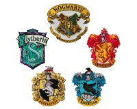 Applikation HARRY POTTER WAPPEN, Hogwarts Häuser,...