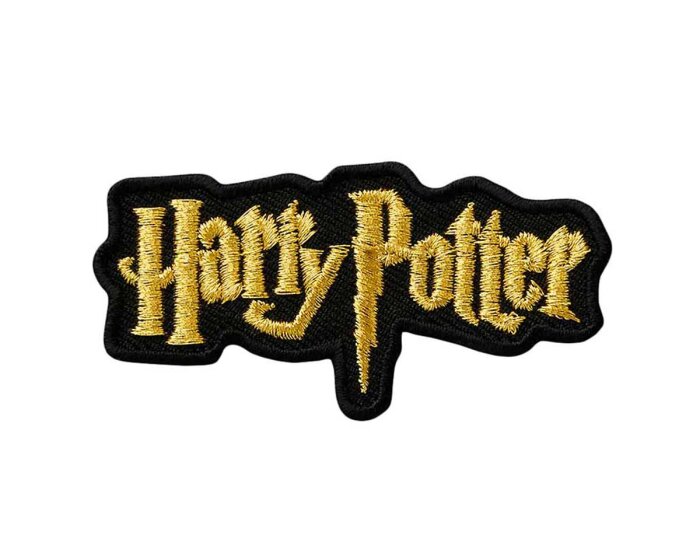 Applikation HARRY POTTER, Schriftzug, Mono Quick