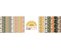 Patchworkstoff RISING SUN, Elefant, creme, Cotton + Steel