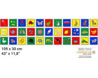 30-cm-Rapport Patchworkstoff MEMORY MAGIC, Tier-Motive