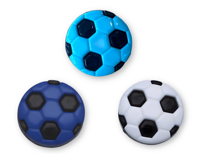 Kinderknopf FUSSBALL, SECO Knopf