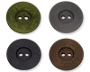 Echter Steinnussknopf in 4 Farben, SECO Knopf