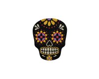 Applikation MUERTOS, Totenköpfe, Mono Quick