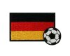 Applikation FLAGGE, Fußball, Mono Quick