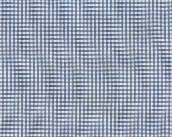 75 cm Reststück Westfalenstoffe, Webstoff KITZBÜHEL,Vichy-Karo, taubenblau