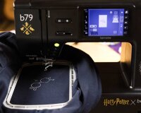 bernette b79 HARRY POTTER Näh- und Stickmaschine mit Stickmodul