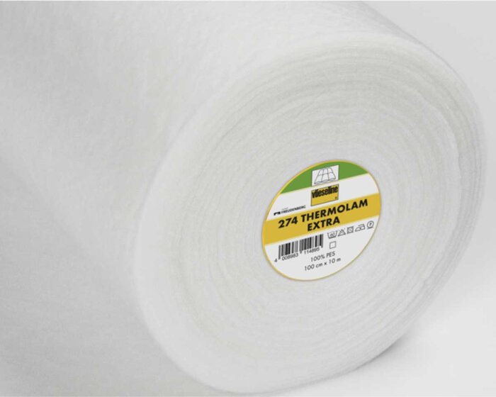 Schweres, Kompaktes Volumenvlies 274 THERMOLAM EXTRA, Vlieseline