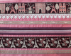 Jacquardband PARIS, 40 mm breit, weinrot, Kafka