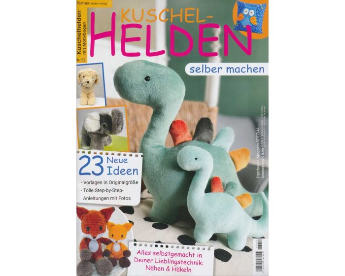 Patchwork Sonderheft - KUSCHELHELDEN selber machen, Nr. 52