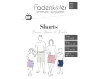 Unisex-Schnittmuster Shorts, fadenkäfer