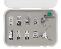 Nähfuß-Set für b33 & b35, 10 Nähfüße, bernette