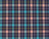 Italienischer Baumwollwebstoff AMALFI, Karomuster, blau