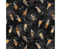 Patchworkstoff HARRY POTTER, Zaubertrank Flaschen, Benartex