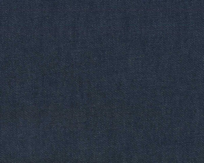 Italienischer Jeansstoff MILANO RAW, Köpergrat, dunkelblau