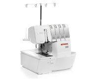 BERNINA Overlock L 450 + Blindstichfuß + Kräuselfuß