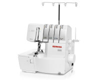 BERNINA Overlock L 450 + Blindstichfuß + Kräuselfuß