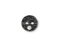 Kunststoffknopf DIAMOND, SECO Knopf  schwarz