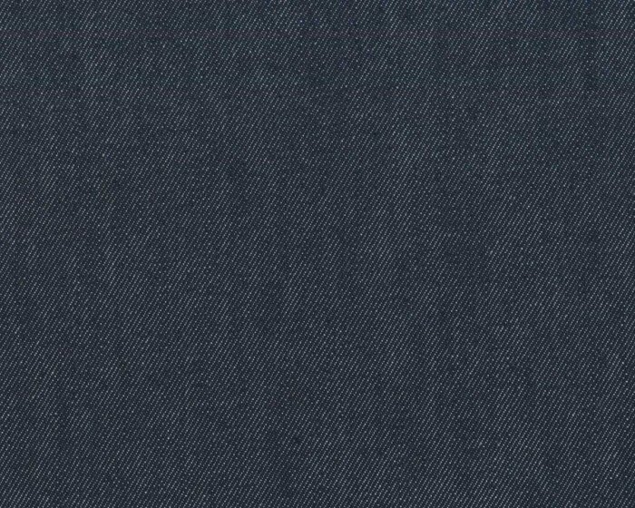 Italienischer Jeansstoff TORINO RAW, Köpergrat, dunkelblau