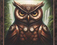 78-cm-Panel Patchworkstoff STEAMPUNK MENAGERIE,...