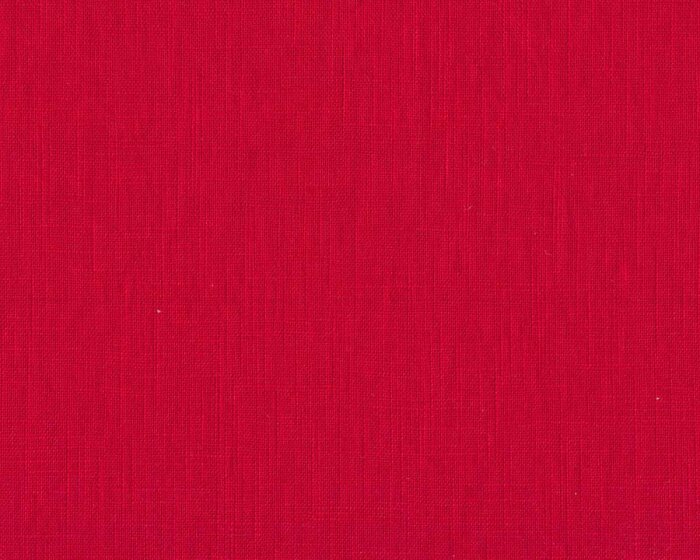 50 cm Reststück Leinenstoff ENZYM-WASHED, rot, Hilco
