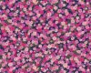 25 cm Reststück Batist REGENT STREET LAWNS, Tupfenblüten, rosa-dunkelblau, Moda Fabrics