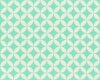 40 cm Reststück MIT FEHLER Patchworkstoff HELLO DARLING, Kreuz-Ovale, mintgrün, Moda Fabrics