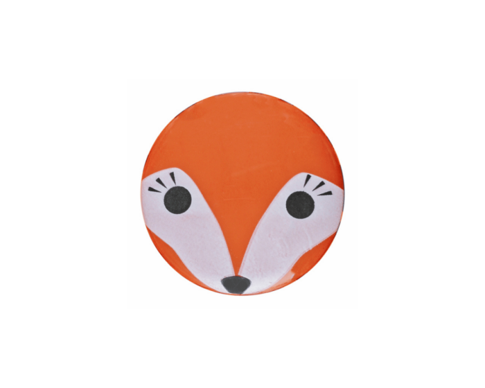 Kinderknopf FUCHS, Tierkopf, Dill Knopf