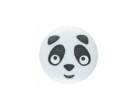 Kinderknopf PANDA, Tiergesicht, Dill Knopf