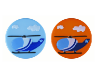 Kinderknopf HELICOPTER, Hubschrauber, Dill Knopf