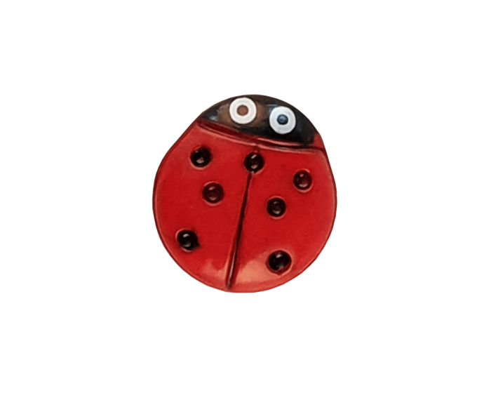 Kinderknopf LADYBUG, Marienkäfer, Dill Knopf