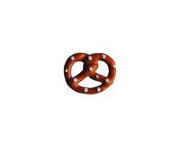 Trachtenknopf BREZEL, Dill Knopf