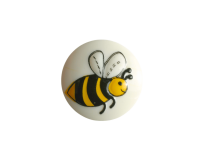 Kinderknopf BIENE, Hummel, Dill Knopf