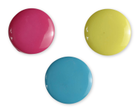 Kunststoffknopf SMART, 22 Farben, 10 & 13 mm, Dill Knopf