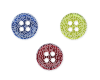 Hemdenknopf BUTTON-UP, 15 Farben, 9 & 11 mm, Dill Knopf