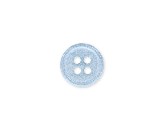 Hemdenknopf BUTTON-UP, 15 Farben, 9 & 11 mm, Dill Knopf hellblau-11 mm