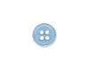 Hemdenknopf BUTTON-UP, 15 Farben, 9 & 11 mm, Dill Knopf hellblau-11 mm