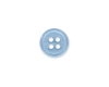 Kunststoffknopf BUTTON-UP, 15 Farben, 9 & 11 mm, Dill Knopf hellblau 11 mm