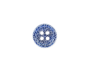 Hemdenknopf BUTTON-UP, 15 Farben, 9 & 11 mm, Dill Knopf mittelblau-11 mm