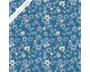 Batist Organic Cotton JUBILANT, Wildblumen, blaugrau, Cloud9
