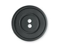 Kunststoffknopf CIRCLE, schwarz, 23 & 34 mm, Dill Knopf