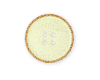 Kunststoffknopf RETRO-POP, Shabby Chic, 20 & 25 mm, Dill Knopf  hellgelb 20 mm