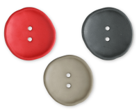 Kunststoffknopf PURE-SHAPE, 28 & 38 mm, Dill Knopf