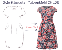 Baumwollbatist Organic Cotton JUBILANT, Pfingstrosen, Cloud9
