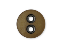 Kunststoffknopf LETHER, Leder-Optik, 23 & 32 mm, Dill Knopf