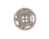 Metallknopf ZAHNRAD, Steampunk, 23 & 30 mm, Dill Knopf   kupfer 30 mm