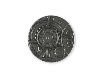 Metallknopf STEAMPUNK, Zahnrad, 23 & 30 mm,...